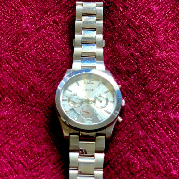 Silver Boyfriend Watch - Picture 1 of 5